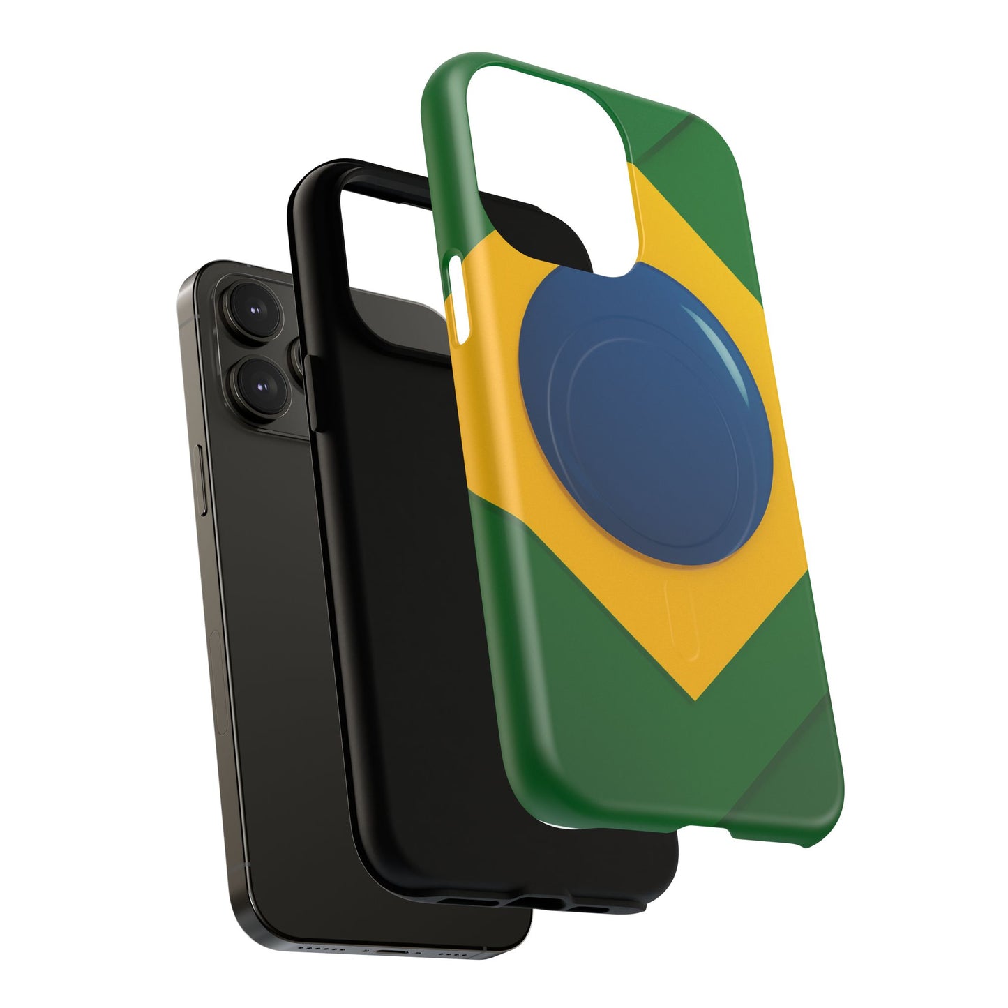 Brazil Flag iPhone Case | MagSafe