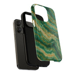 Green Marble iPhone Case with MagSafe  Shamo's