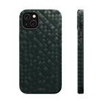 Dark Carbon Fiber Texture Magnetic Impact-Resistant iPhone Case | MagSafe compatible - iPhone 14 Plus / Matte - Shamo's