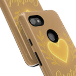 Grateful Heart iPhone Case — Warm Neon Heart  Shamo's