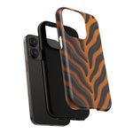 Fierce Tiger Striped iPhone Case - Works with MagSafe - Shamo's