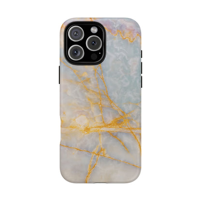 Marble Gold Vein iPhone Case (MagSafe Compatible)