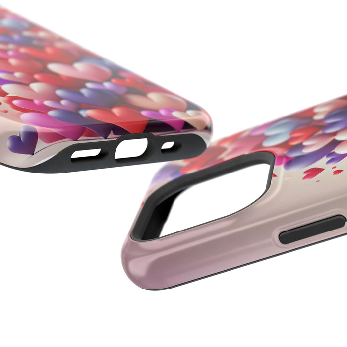 Shamo's Phone Case | MagSafe Compatible | Love Hearts Theme for iPhone 17 and more