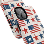 Patriotic American Flag iPhone Case | MagSafe