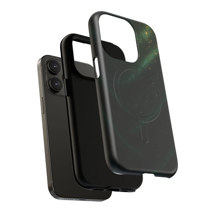 Luxury Series Emerald Galaxy iPhone Case with MagSafe