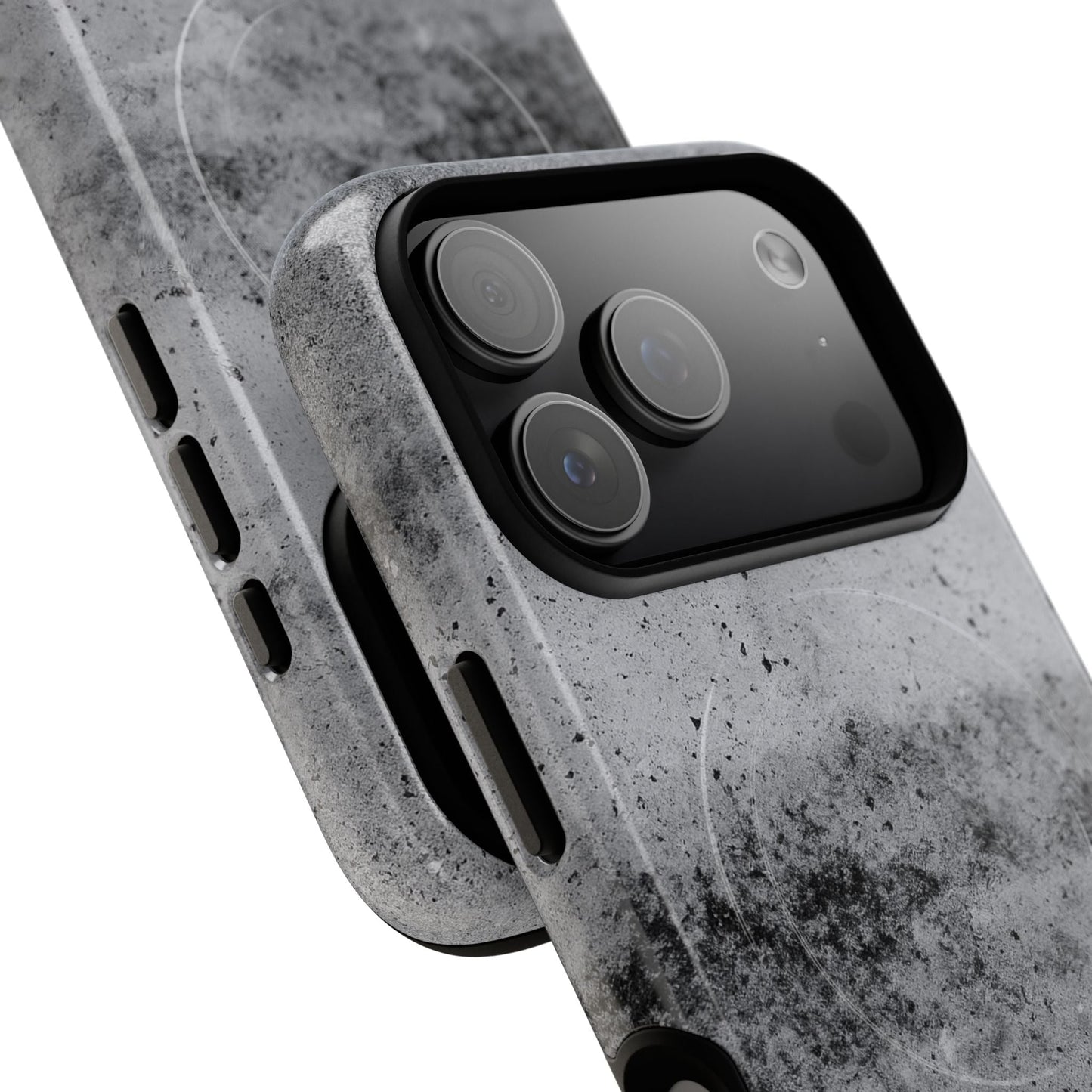 Magnetic iPhone Case - Concrete Pattern with Magsafe Compatibility  Shamo's