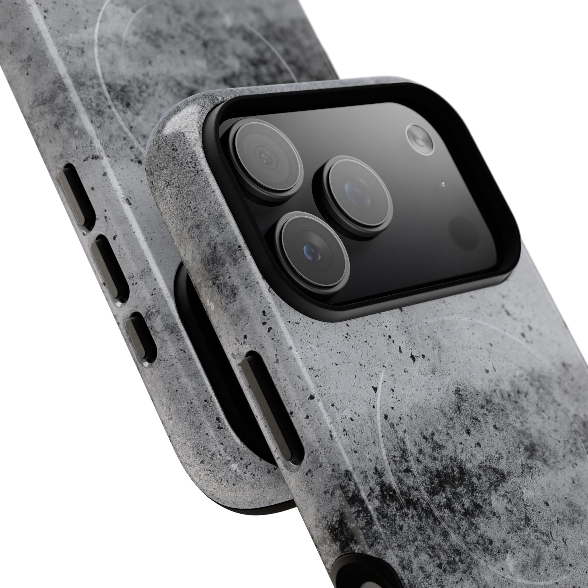 Magnetic iPhone Case - Concrete Pattern with Magsafe Compatibility  Shamo's