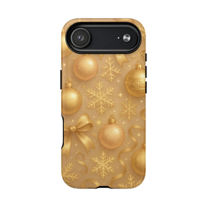 Holiday Gold Ornament iPhone Case | Compatible with MagSafe - Shamo's