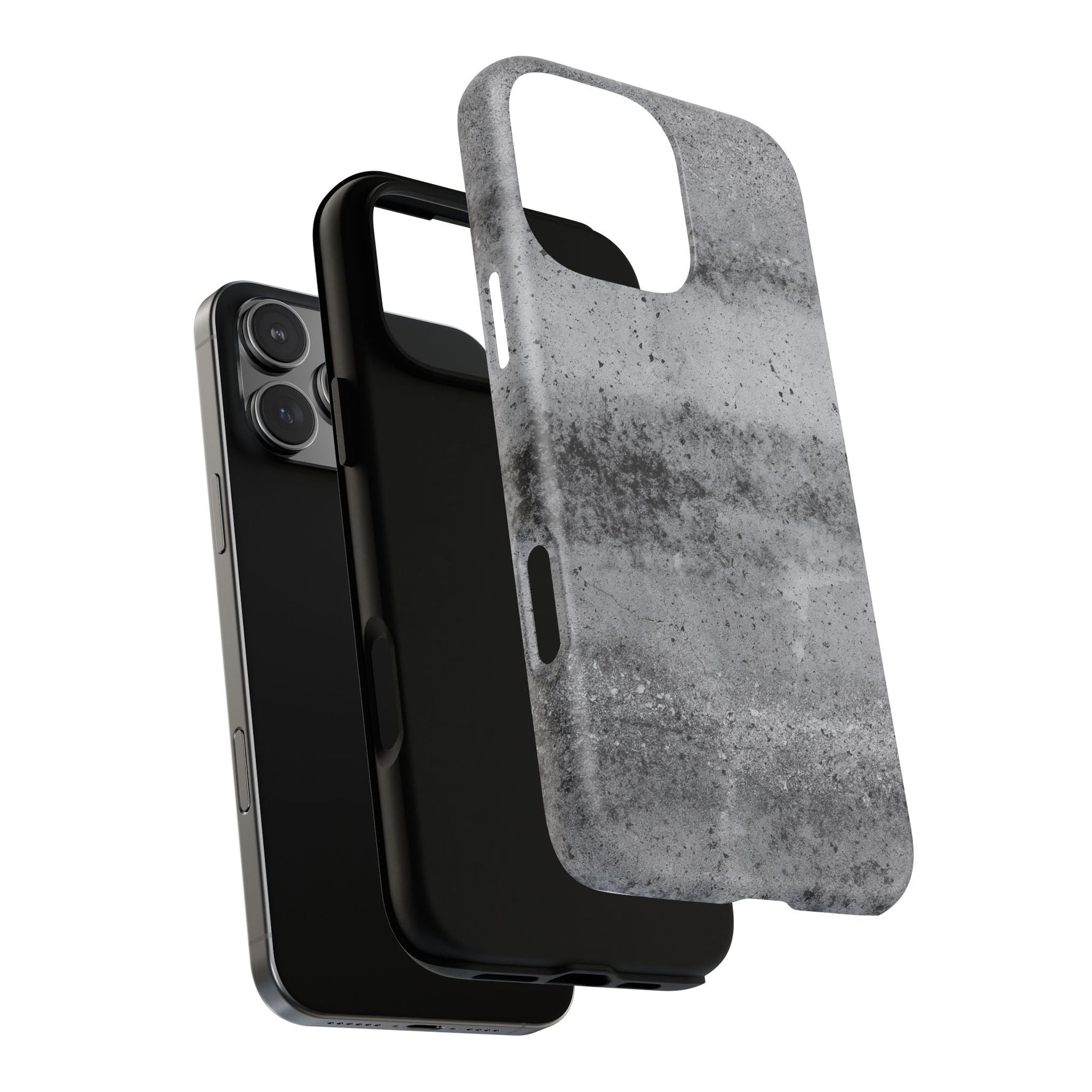 Magnetic iPhone Case - Concrete Pattern with Magsafe Compatibility  Shamo's