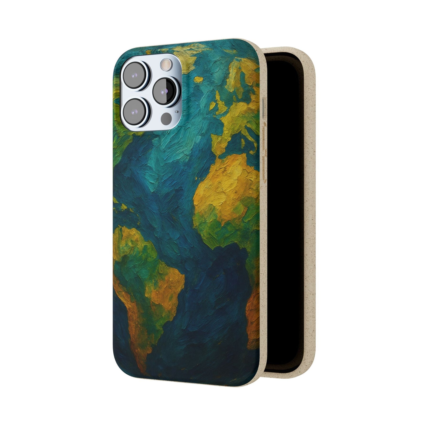 Biodegradable Phone Case — Earth Illustration Eco-Friendly Case  Shamo's