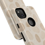 Neutral Pebble Pattern Tough iPhone Case  Shamo's