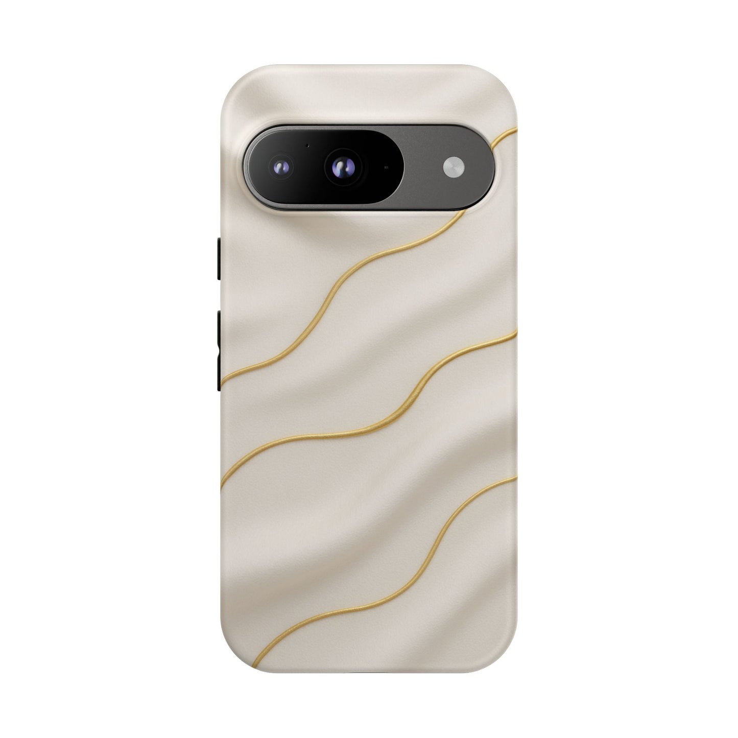 Elegant Gold Wave Tough iPhone Case