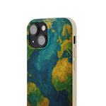 Biodegradable Phone Case — Earth Illustration Eco-Friendly Case  Shamo's