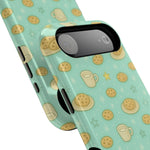 Cookie & Coffee Pattern Tough iPhone Case — Impact-Resistant  Shamo's