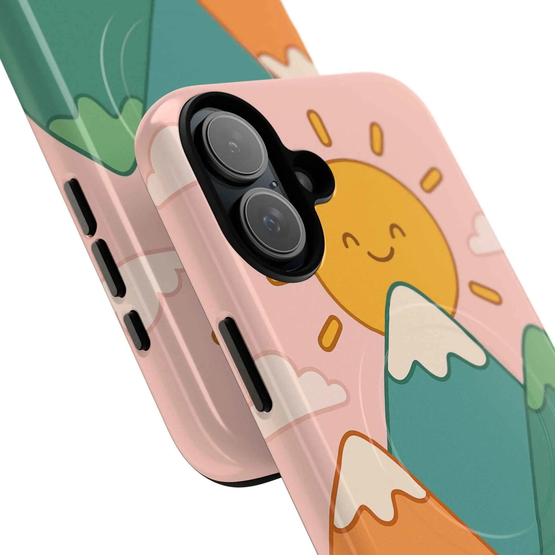 Mountain Sunrise Phone Case - Tough MagSafe Magnetic Design