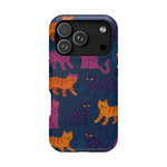 Colorful Cat Phone Case - MagSafe Impact-Resistant