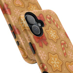 Candy Cane & Gingerbread Holiday iPhone Case — Impact-Resistant  Shamo's