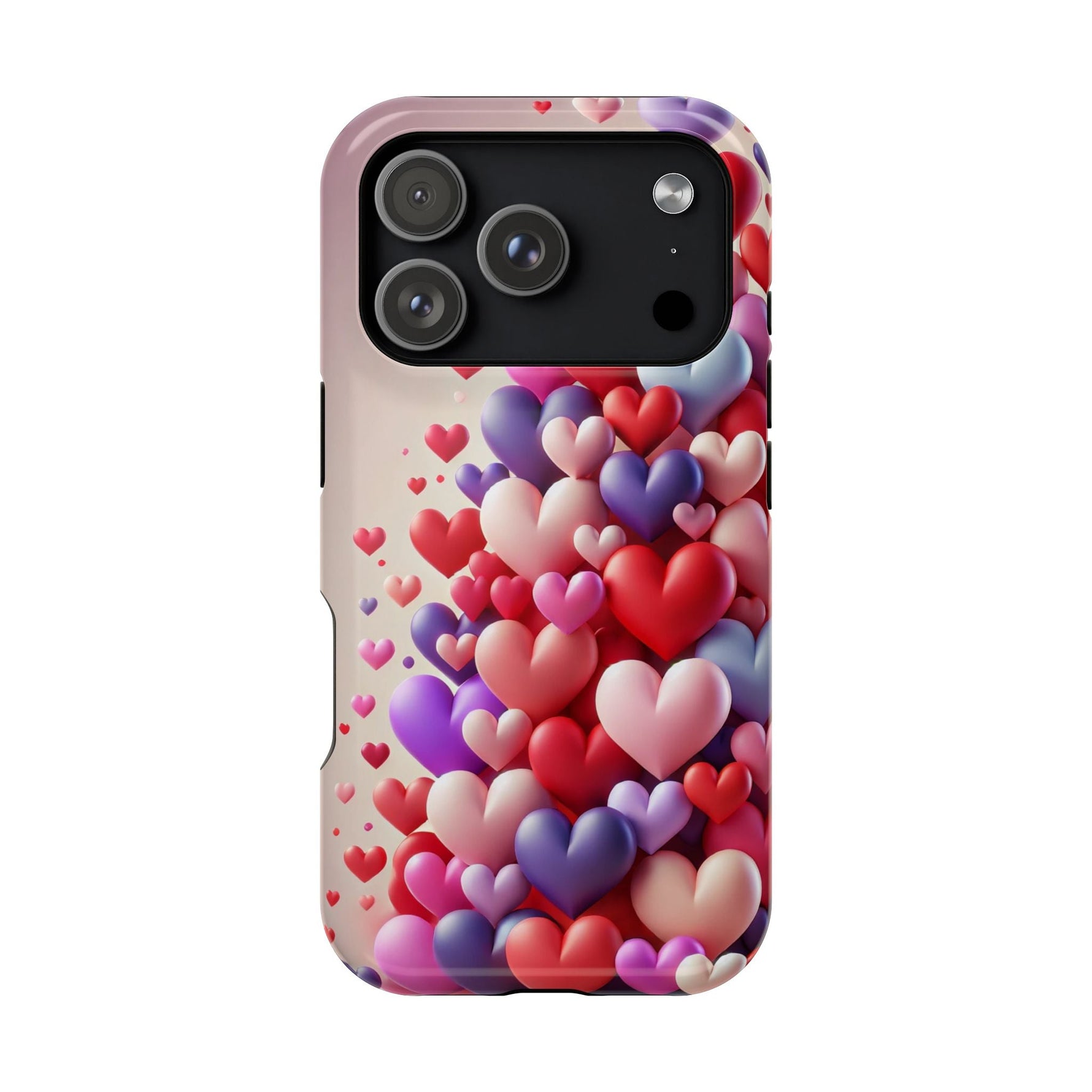Love Hearts MagSafe iPhone Case — Magnetic, Impact-Resistant  Shamo's iPhone 17 Pro / Glossy