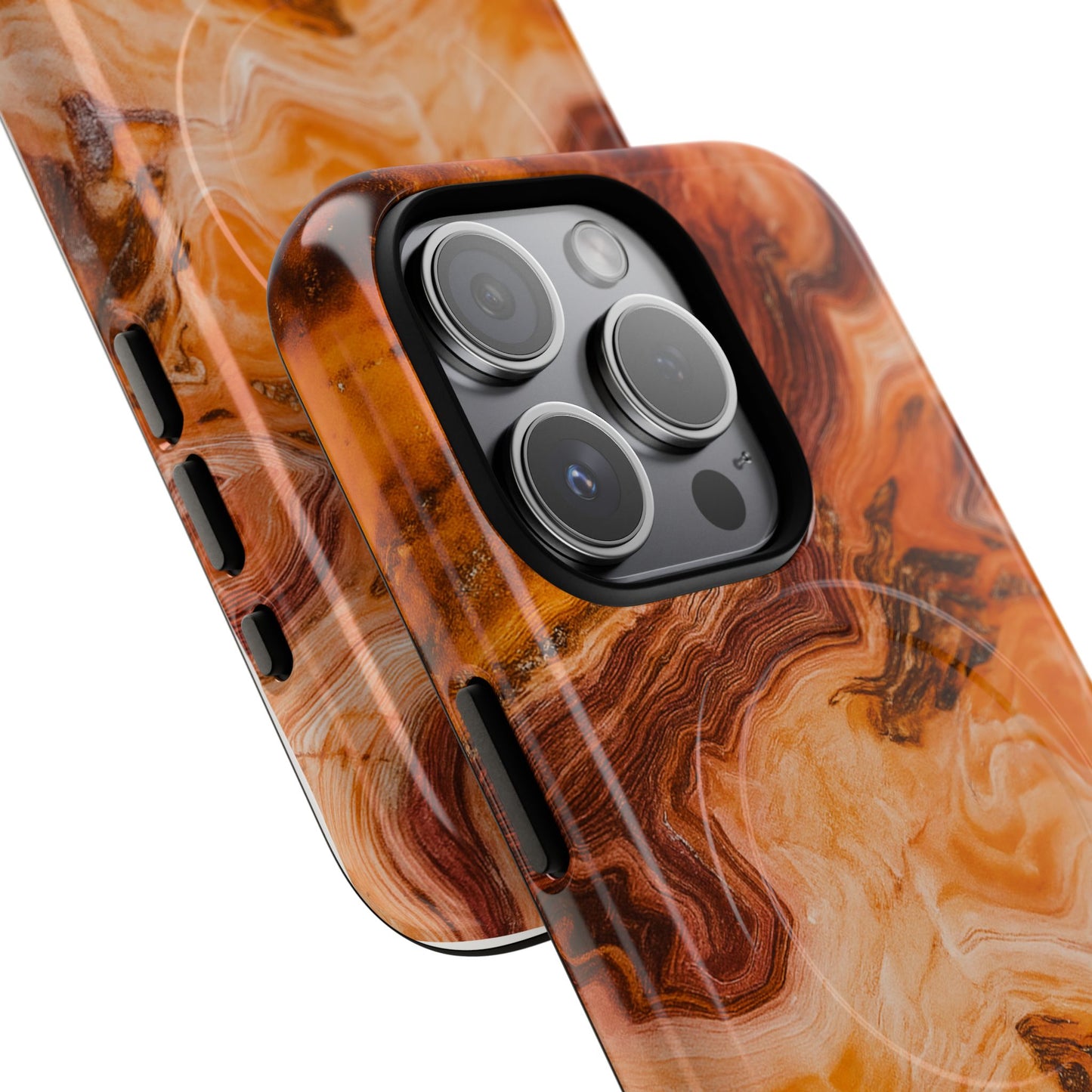 Amber Agate Marble iPhone Case — compatible with MagSafe - Shamo's