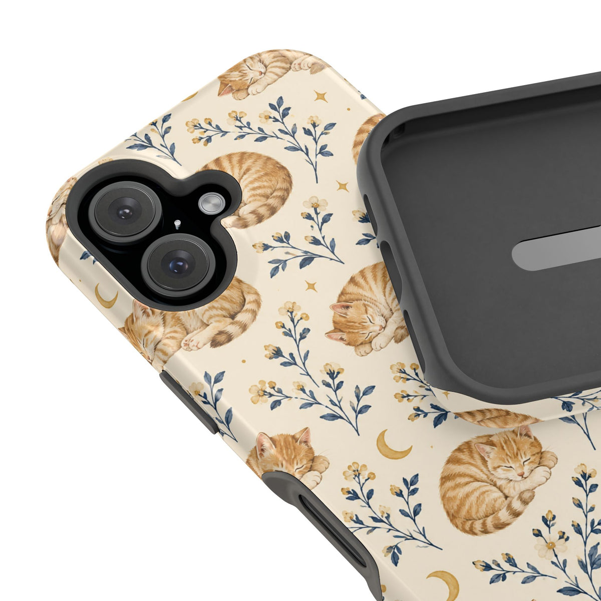 iPhone-hoesje met MagSafe met zoete kitten-dromen