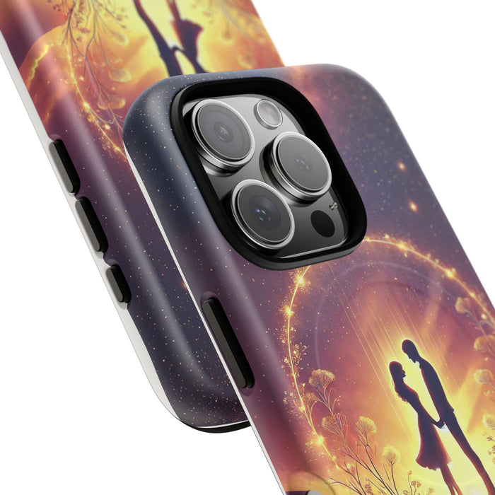 MagSafe Phone Case - Love Couple Design - Tough Magnetic Cases for iPhone 17 and more