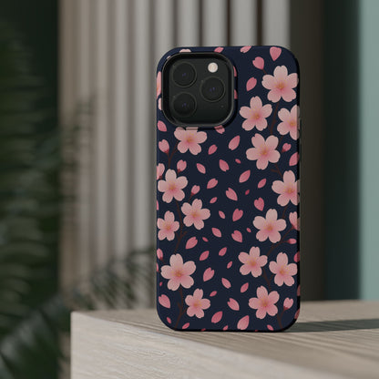 Cherry Blossom Wind iPhone Case | MagSafe - Shamo's