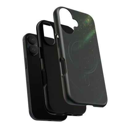 Luxury Series Emerald Galaxy iPhone Case with MagSafe