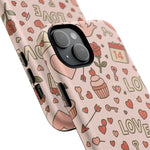 Sweet Love Pattern iPhone Case (MagSafe compatible)  Shamo's