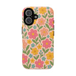 Floral Tough Magnetic MagSafe Phone Case - Stylish Protection for Everyday Use