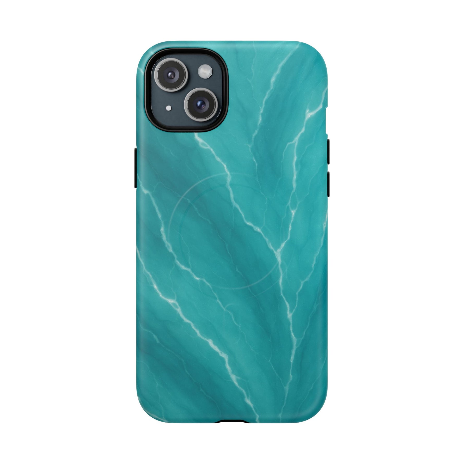 Ocean Aura Marble iPhone Case — MagSafe Compatible - Shamo's