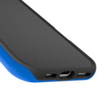 Cobalt Pop Blue Solid Color Impact-Resistant iPhone Case | Slim Shockproof MagSafe-Compatible