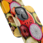 Tropical Fruit Magnetic Impact-Resistant Phone Case with MagSafe