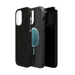 Black Geometric Design iPhone Case | MagSafe  Shamo's
