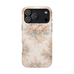 Floral Vintage Rose Phone Case, MagSafe Impact-Resistant - iPhone 17 Pro Max / Matte - Shamo's