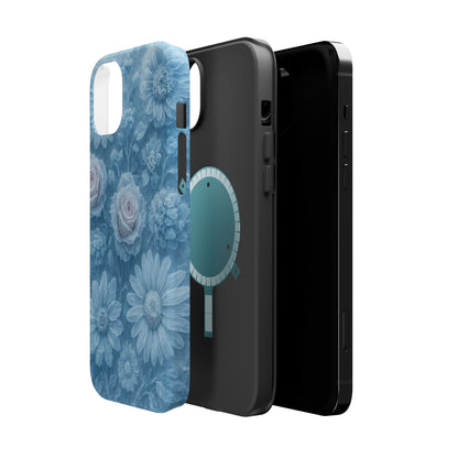 Frozen Beauty Floral Rose iPhone Case | MagSafe compatible  Shamo's