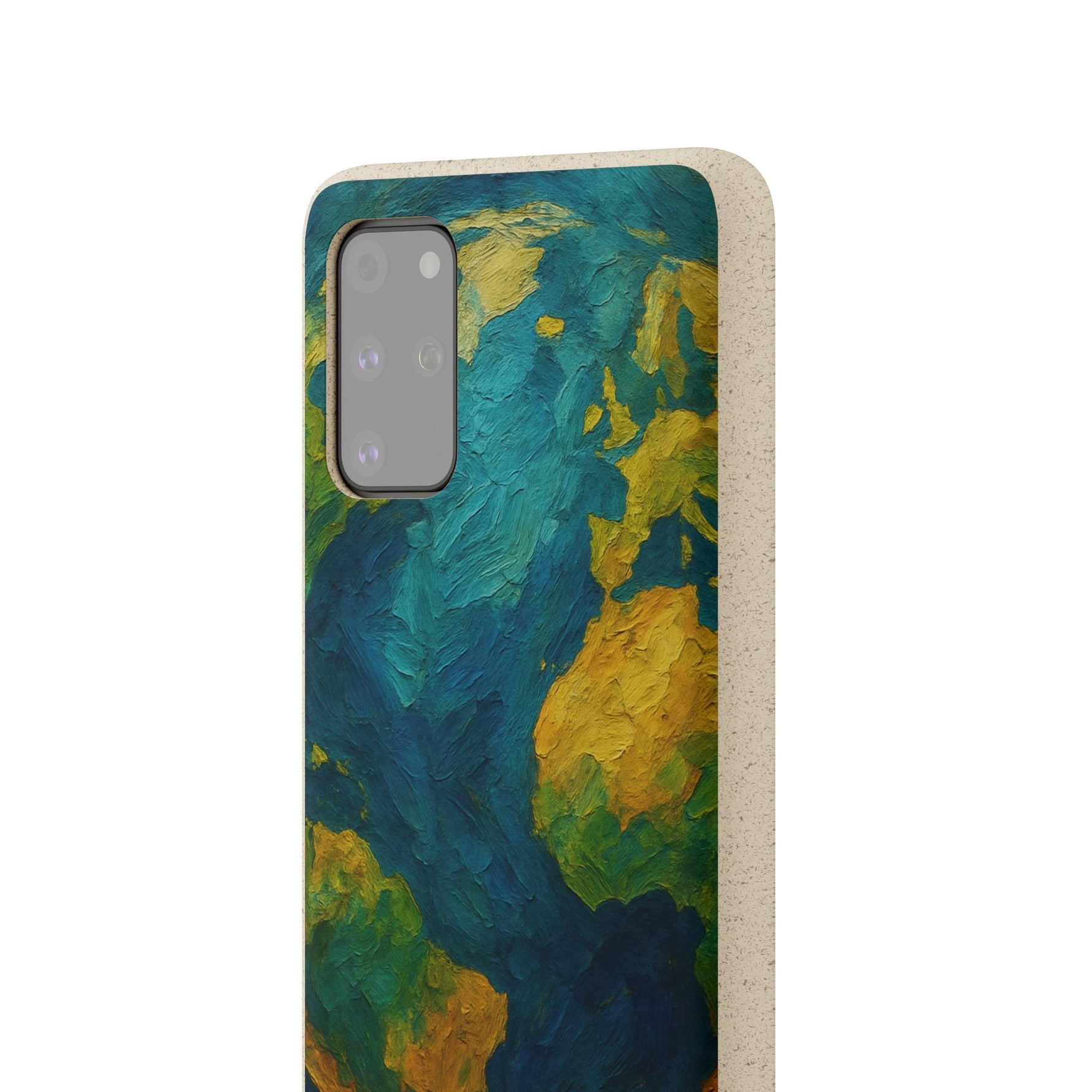 Biodegradable Phone Case — Earth Illustration Eco-Friendly Case  Shamo's