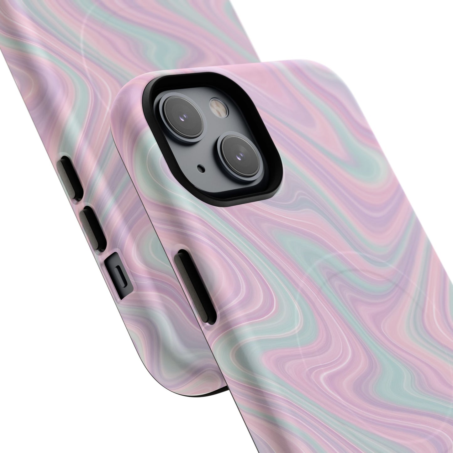 Colorful Marble Pastel Swirl iPhone Case | MagSafe
