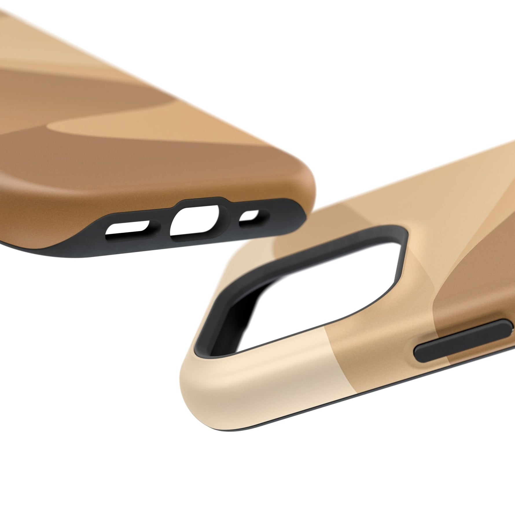 Neutral Desert Wave Design iPhone Case | MagSafe  Shamo's