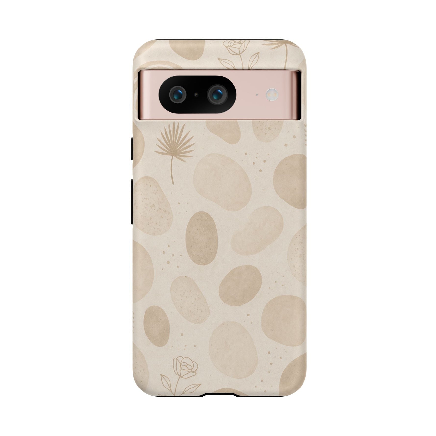 Neutral Pebble Pattern Tough iPhone Case  Shamo's Google Pixel 8 / Matte