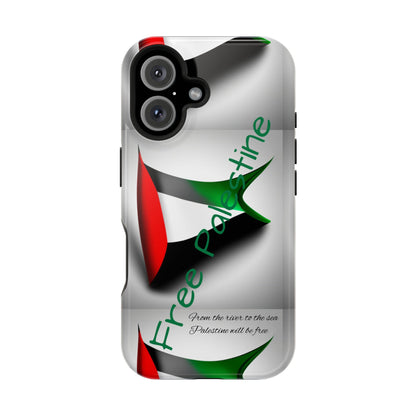 MagSafe Tough Case: Palestinian Flag & 'From the River to the Sea, Palestine Will Be Free