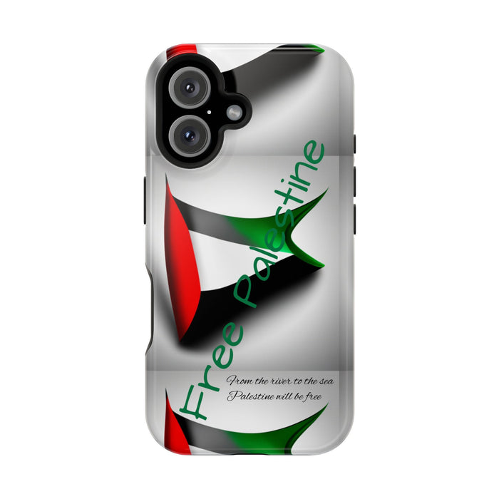 MagSafe Tough Case: Palestinian Flag & 'From the River to the Sea, Palestine Will Be Free