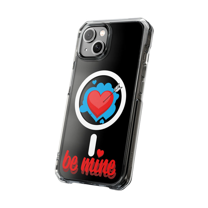 Magnetic Clear Phone Case | Compatible with MagSafe | Be Mine Love Edition