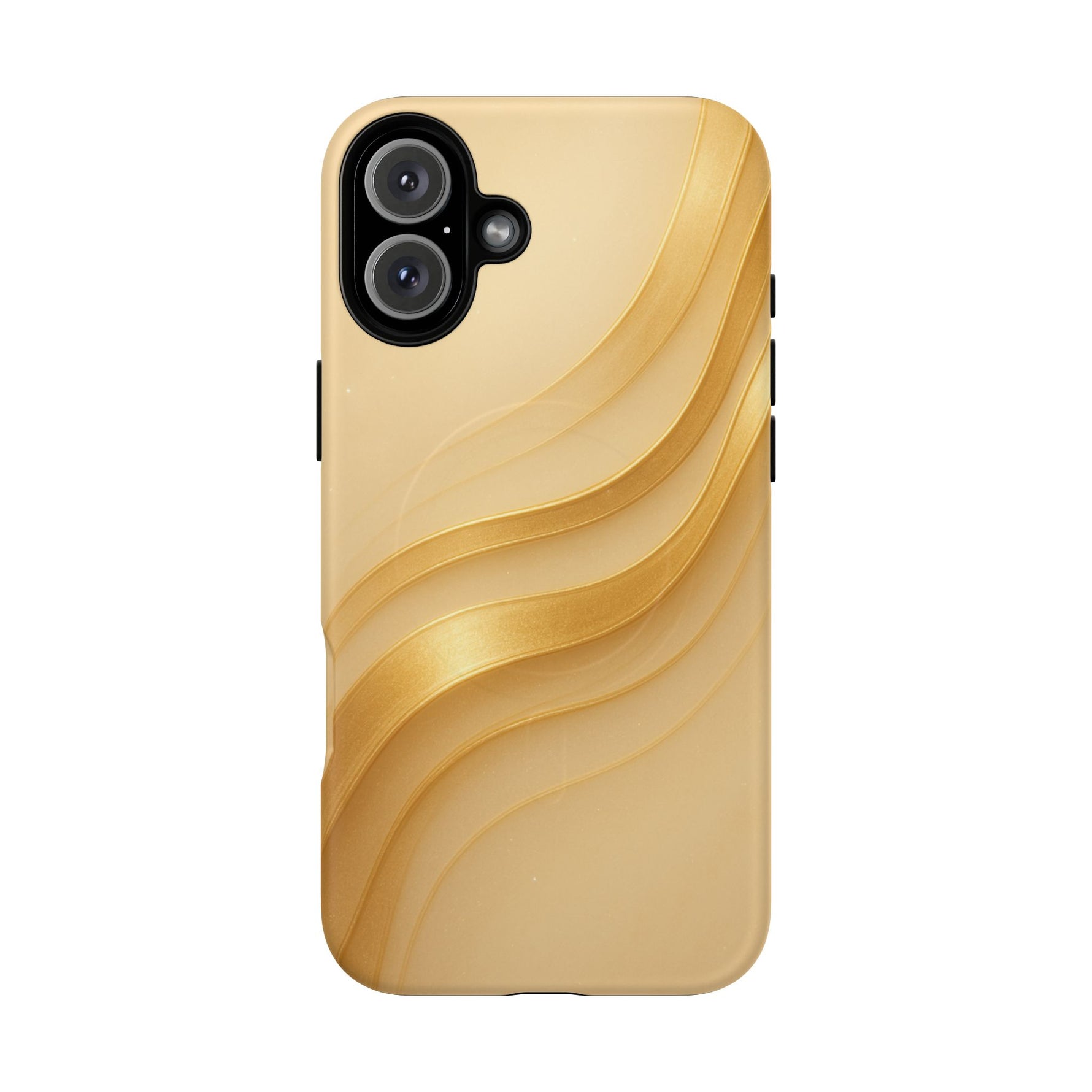 Luxury Series Golden Aura iPhone Case compatible with MagSafe - Shamo's