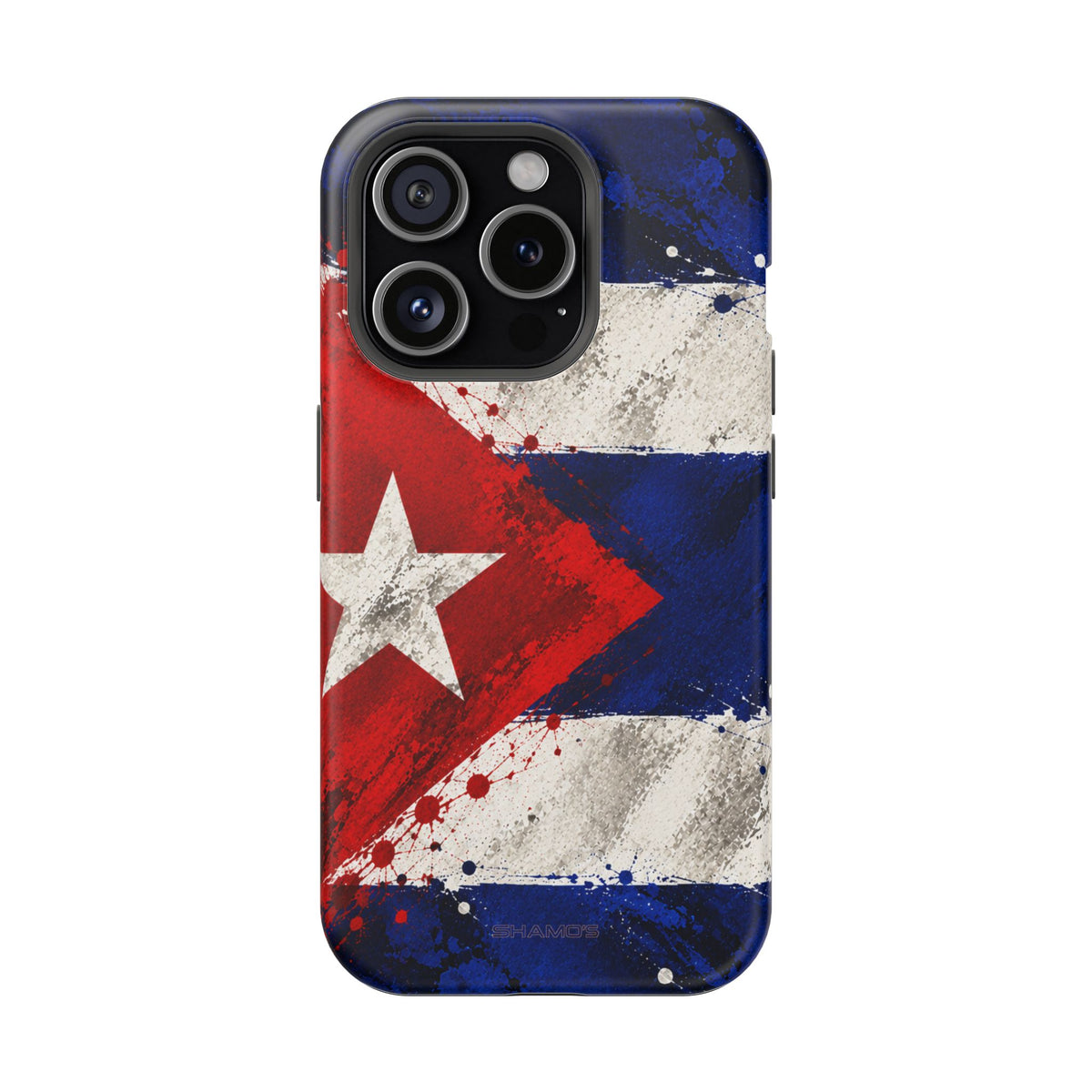 Cuban Flag MagSafe Impact-Resistant Phone Case