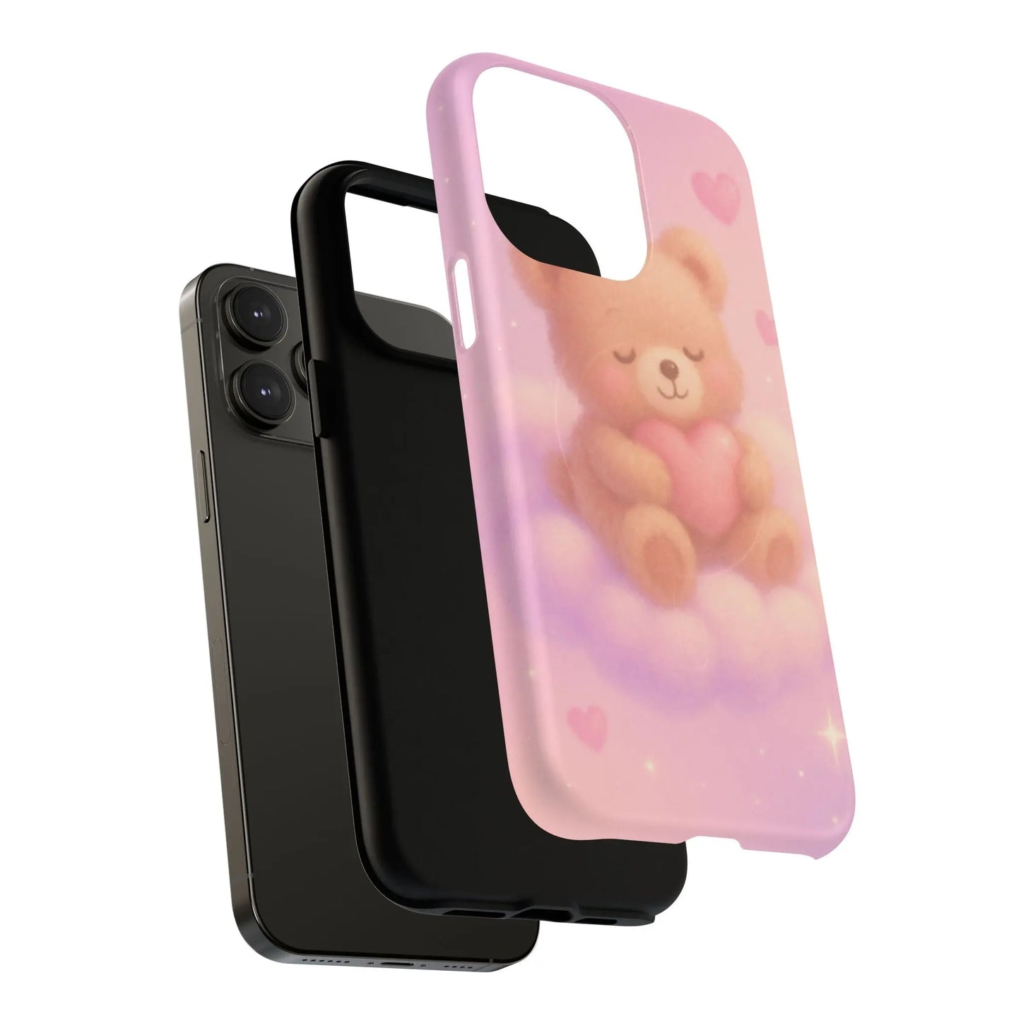 Dreamy Cloud Teddy Bear iPhone Case with MagSafe  Shamo's