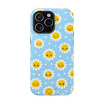 Sunny Daisy MagSafe Compatible Magnetic Phone Case — Impact-Resistant Cover