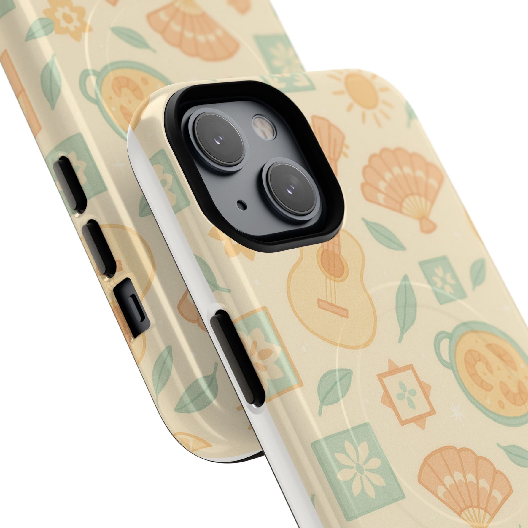 Spain hand-drawn Floral Summer Beach Vibes iPhone Case with MagSafe  Shamo's