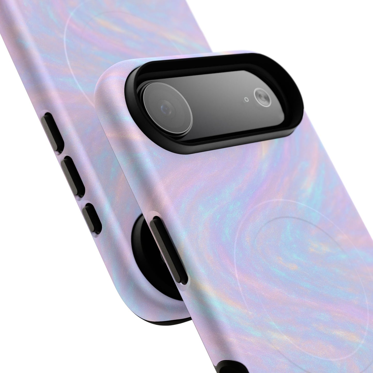 Luxury Series Iridescent Swirl iPhone Case with MagSafe