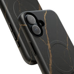 Black & Gold Marble iPhone Case with MagSafe  Shamo's