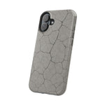 Cracked Concrete Texture iPhone Case with MagSafe compatibility  Shamo's